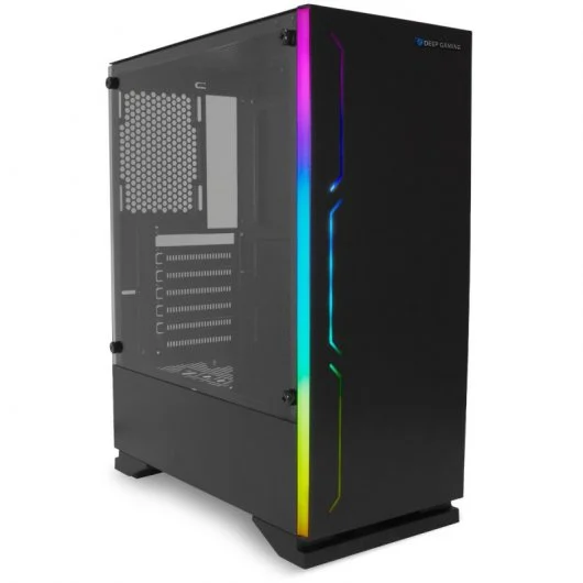 Caixa ATX Deep Gaming A232 RGB Midi Tower Vidro Temperado USB 3.0 Preta