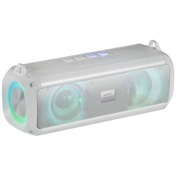 Coluna Portátil e Barra de Som Mars Gaming MSB-XT Bluetooth RGB 20W Branca