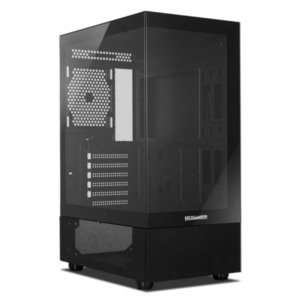 Caixa NOX Hummer Vision Preta (ATX) (Vidro Temperado)