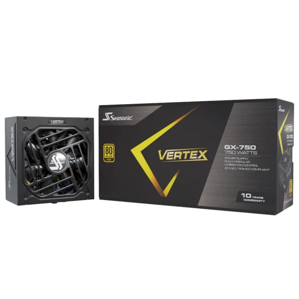 Fonte Modular Seasonic Vertex GX 750W 80+ Gold