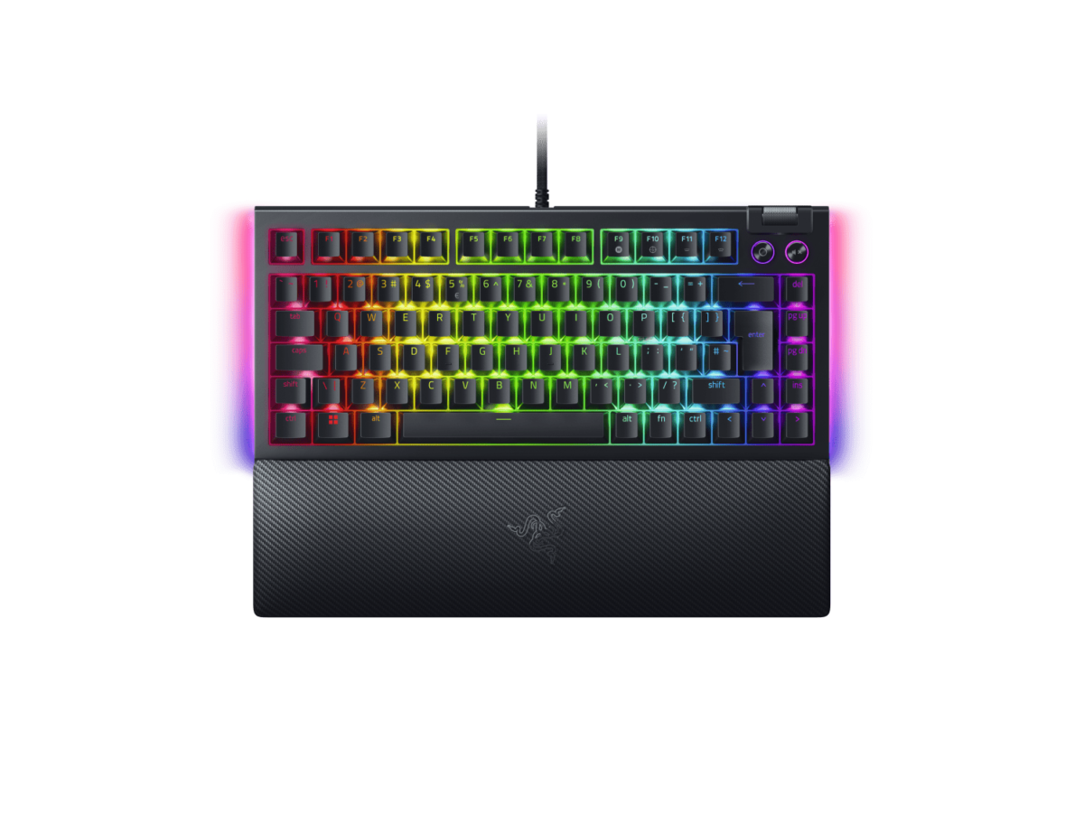 TECLADO RAZER BLACKWIDOW V4 75% (INTL. USA) - Image 1