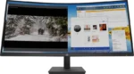 Monitor Curvo HP 34" 2K Wide Quad HD VA 100HZ 5MS FREESYNC