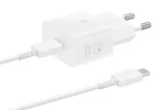CARREGADOR RÁPIDO SAMSUNG 25W USB-C BRANCO - Image 2