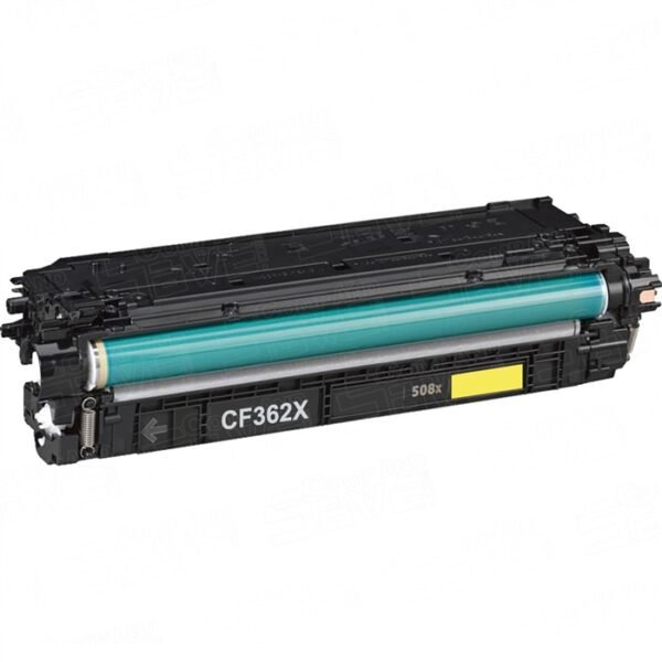 Toner HP 508X / 508A Compatível Amarelo (CF362X / CF362A)