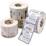 Etiquetas Compativeis ZEBRA - 148.5mm x 35mm 800un Perfuradas