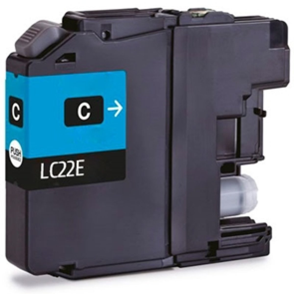 Tinteiro Brother Compatível LC22E XL Azul - Image 1