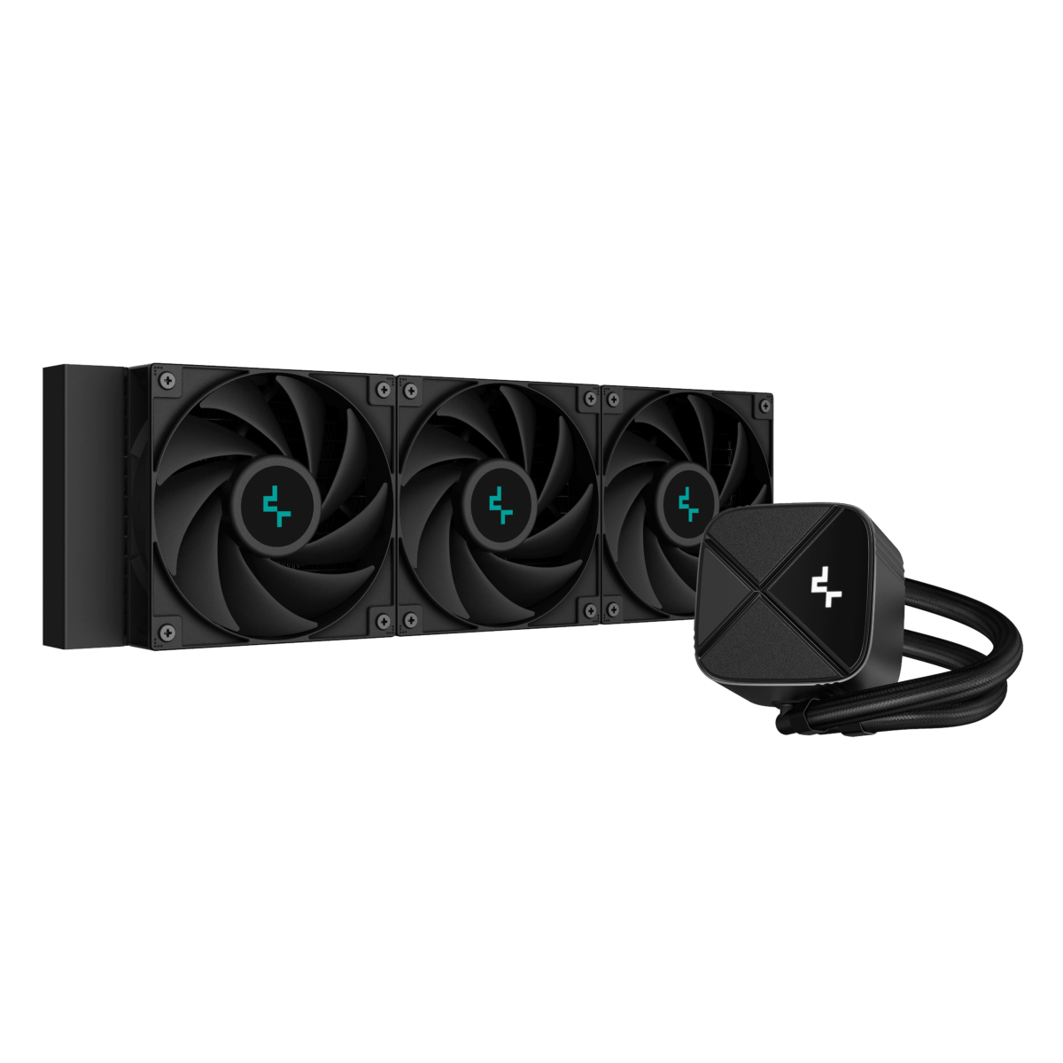 Water Cooler DeepCool LS720S 360mm Zero Dark - Image 1