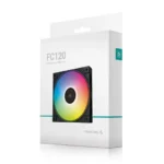 Ventoinha DeepCool FC120 PWM RGB 120mm Preta - Image 3