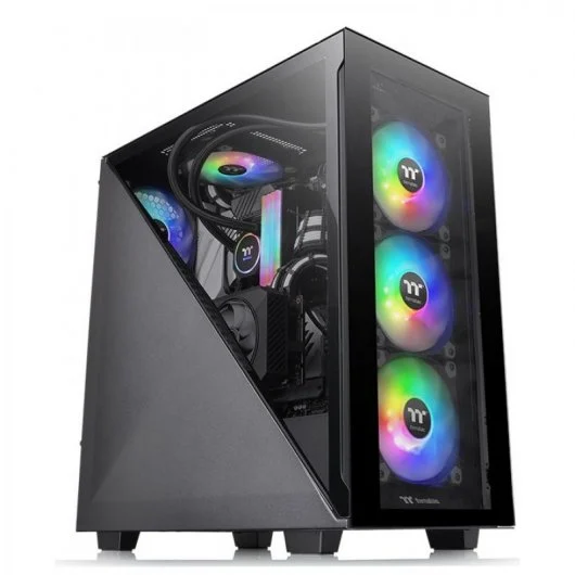 Caixa ATX Thermaltake Divider 300 TG ARGB Vidro Temperado