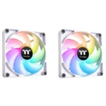 Ventoinhas Thermaltake CT120 ARGB Sync PC Pack de 2 120mm Brancas