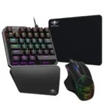 Combo Gaming Teclado Mecânico + Rato + Tapete Spirit of Gamer Xpert G700