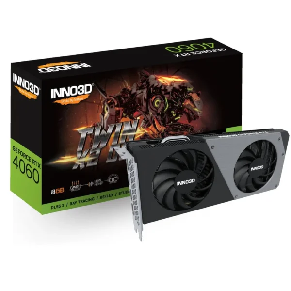 Placa Gráfica INNO3D NVIDIA GeForce RTX4060 8GB GDDR6