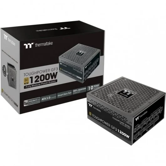 Fonte de Alimentação Thermaltake Toughpower GF 3 1200W 80 Plus Gold Full Modular