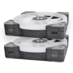 Ventoinhas Thermaltake SWAFAN EX12 RGB Premium Edition Pack de 3 120 mm Pretas - Image 3