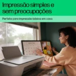 Impressora Multifunções HP DeskJet 2820e Cor Wifi Branco - Image 2