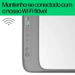 Impressora Multifunções HP DeskJet 2820e Cor Wifi Branco - Image 4
