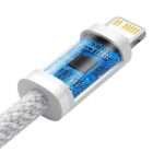 Cabo Baseus Dynamic USB-C p/ Lightning 20W 1m Branco - Image 2