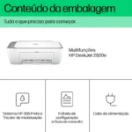 Impressora Multifunções HP DeskJet 2820e Cor Wifi Branco - Image 6