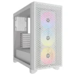 Caixa ATX Corsair 3000D RGB AIRFLOW Vidro Temperado USB 3.2 Branca