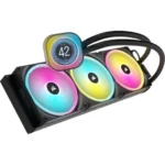 Water Cooler Corsair CPU iCUE LINK H170i LCD 420mm Preto - Image 3