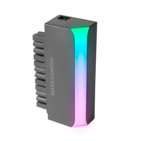 Adaptador ATX Mars Gaming MCA-L24  24 Pin para 90° ARGB Preto