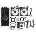 Water Cooler Cooler Master MasterLiquid 240 ATMOS 240mm - Image 2