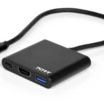 DOCKING MINI TYPE C HDMI + USB3 + USB-C PD