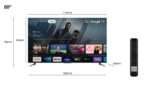 Televisão TCL C64 Series 50C649 50" 4K Ultra HD QLED Smart TV Wi-Fi Titânio - Image 2