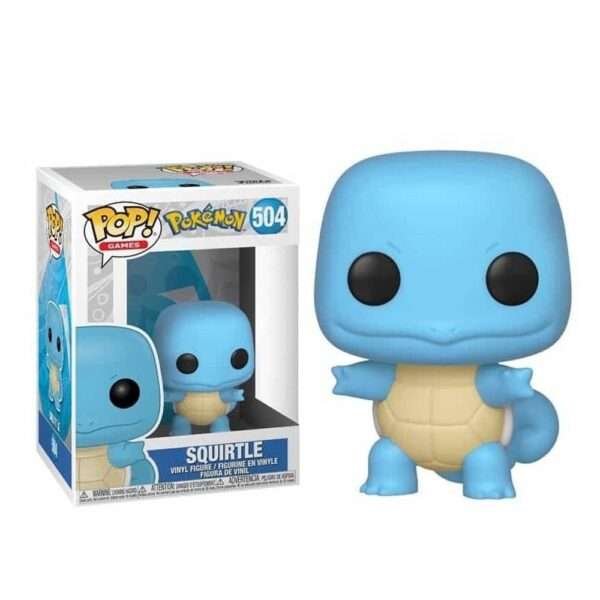 Figura Funko Pop! Games Vinyl: Pokémon - Squirtle #504
