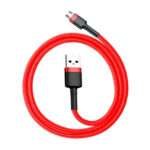 Cabo Baseus Cafule USB-A para MicroUSB 2m Vermelho - Image 2