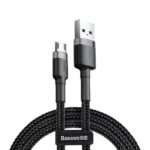 Cabo Baseus Cafule USB-A para MicroUSB 3m Preto