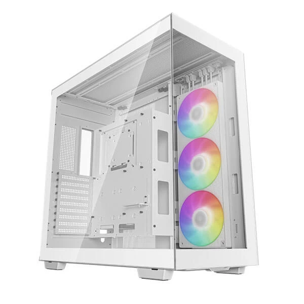 Caixa DeepCool CH780 ARGB Vidro Temperado E-ATX Branco
