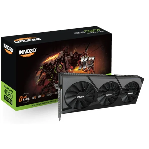 Placa Gráfica Inno3D GeForce RTX 4080 SUPER X3 16GB GDDR6X DLSS3