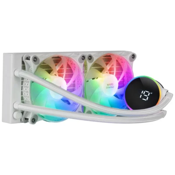 Water Cooler Mars Gaming ML-LCD240 Branco