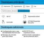 Impressora Multifunções HP OfficeJet Pro 8122e a Cores WiFi Duplex - Image 7