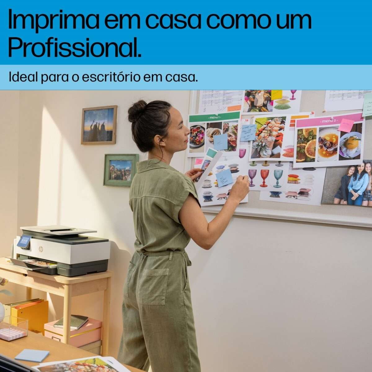 Impressora Multifunções HP OfficeJet Pro 8122e a Cores WiFi Duplex - Image 4