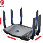 Router Gaming MSI RadiX AXE6600 WiFi 6E Tri-Band - Image 6