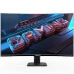 Monitor Gigabyte GS27QC 27" 2560 x 1440 pixels Quad HD LCD 165Hz 1ms Preto