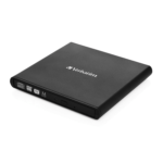 Drive Óptico DVD-RW Verbatim Slimline CD/DVD Preto