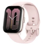 Smartwach Amazfit Active AMOLED com Bracelete de Silicone Petal Pink - Image 2