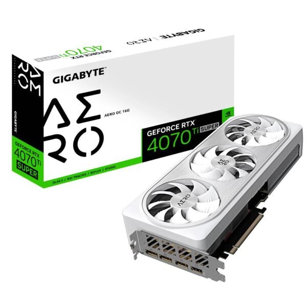Placa Gráfica Gigabyte RTX 4070 Ti Super Aero OC 16GB GDDR6X DLSS3
