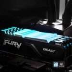 Memória RAM Kingston Fury Beast RGB 8GB (1x8GB) DDR4-3600MHz 1R CL17 Preta - Image 2