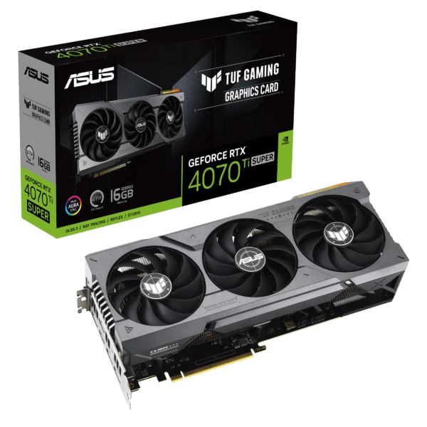Placa Gráfica Asus TUF Gaming GeForce RTX 4070 Ti SUPER 16GB GDDR6X