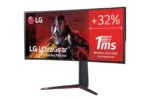 Monitor Curvo LG UltraGear 34GN850P-B Nano IPS 34" UWQHD 21:9 160Hz FreeSync / G-SYNC Compatible - Image 3