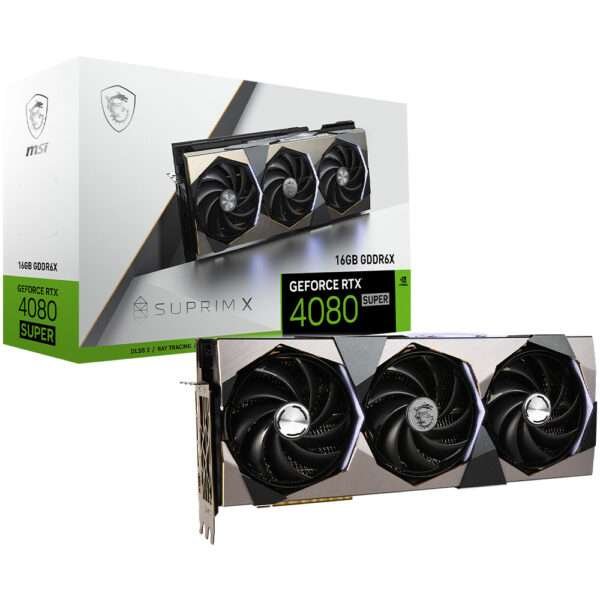Placa Gráfica MSI GeForce RTX 4080 Super Suprim X 16GB GDDR6X DLSS3