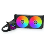 Water Cooler CPU AIO Lian Li GALAHAD II LCD 280 ARGB Preto - 280mm