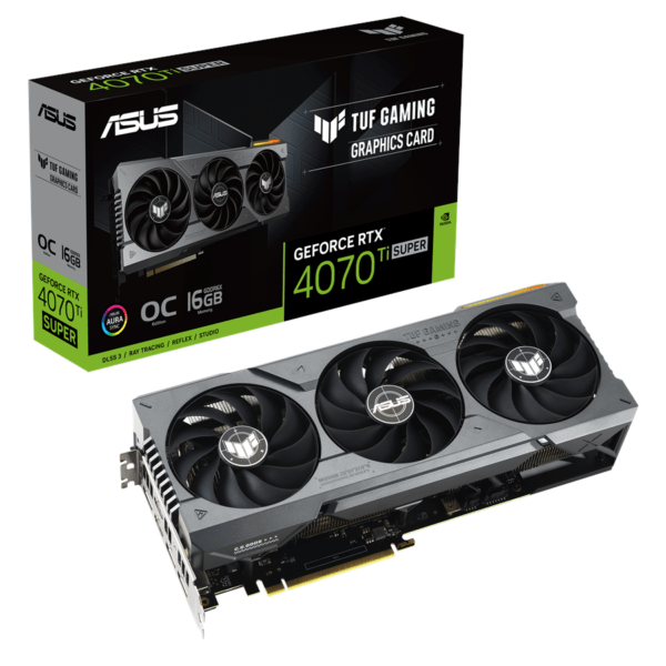 Placa Gráfica Asus TUF Gaming RTX 4070 Ti Super 16GB GDDR6X OC Edition
