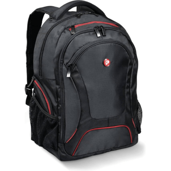Mochila Courchevel Preto/Vermelho 14/15.6"