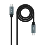 Cabo USB 3.2 Gen2x2 Nanocable 20Gbps 5A/100W USB-C