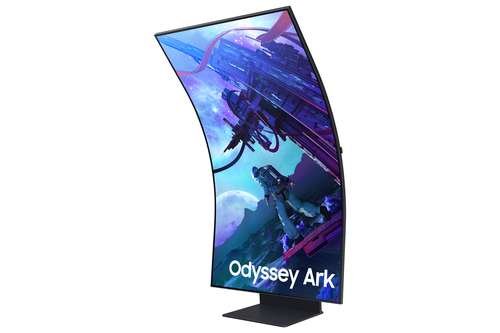 Monitor Samsung Odyssey 55" 4K Ultra HD LED 165 Hz 1ms Preto